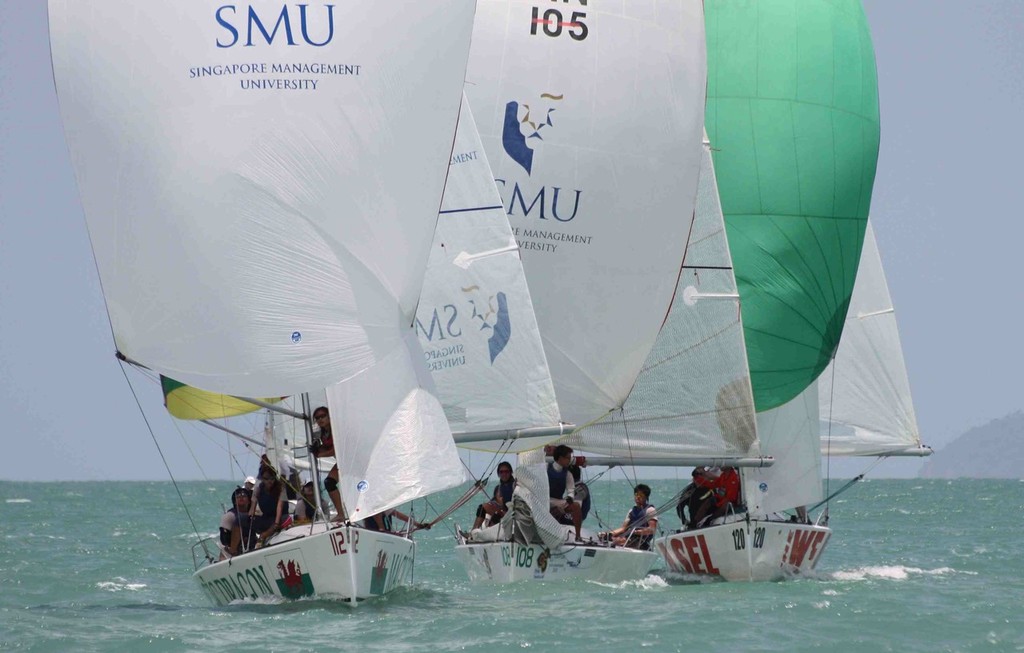Platu Fleet heading downwind - Platu Coronation Cup &copy; Marine Scene Asia
