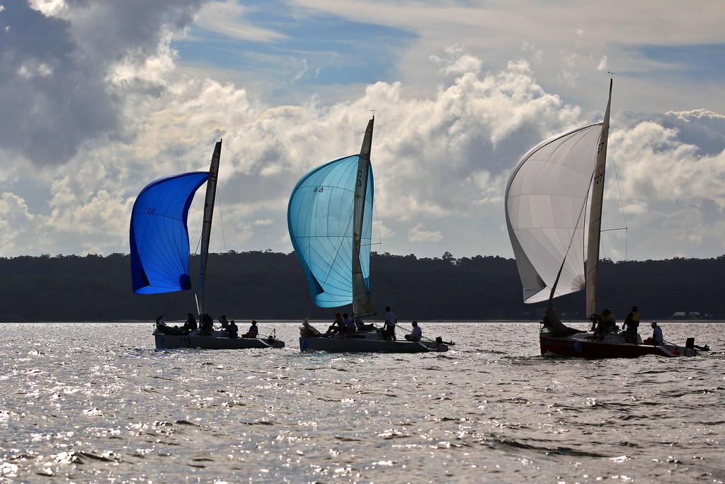 Elliott 7 Class 2012 Sail Port Stephens Regatta hosted by Corlette Point Sailing Club Day 5.  © Matt King /Sail Port Stephens 2012