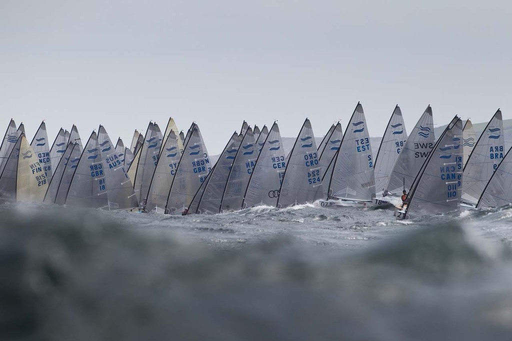 Day 5 of racing. The JP Morgan Asset Management Finn Gold Cup 2012. Falmouth<br />
Credit: Lloyd Images © Mark Lloyd http://www.lloyd-images.com