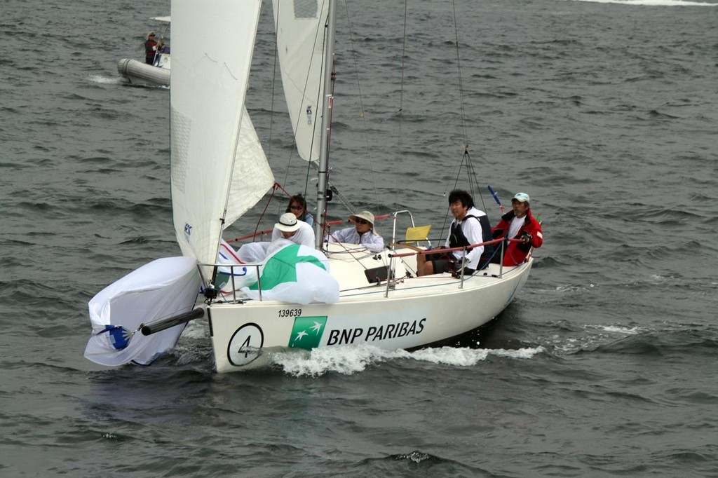 BNP Paribas Match Racing Visitors’ Cup 2012 © RHKYC/Lindsay Lyons