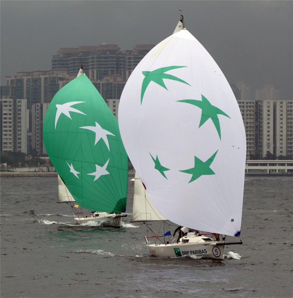 BNP Paribas Match Racing Visitors’ Cup 2012 © RHKYC/Lindsay Lyons
