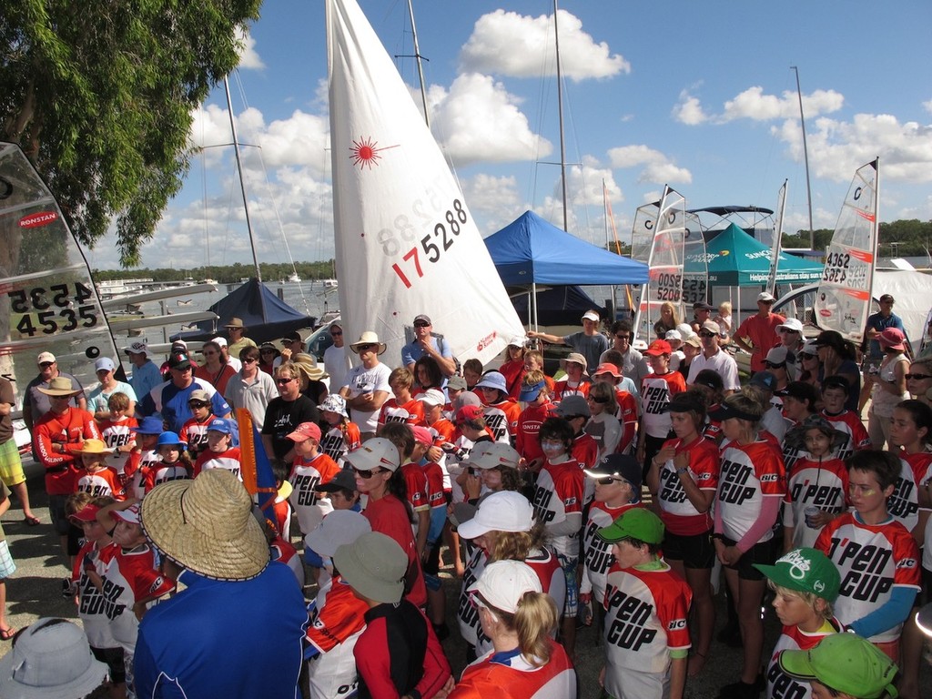 Time for the briefing - 2012 Australian O’pen Cup © Bevan McKavanagh
