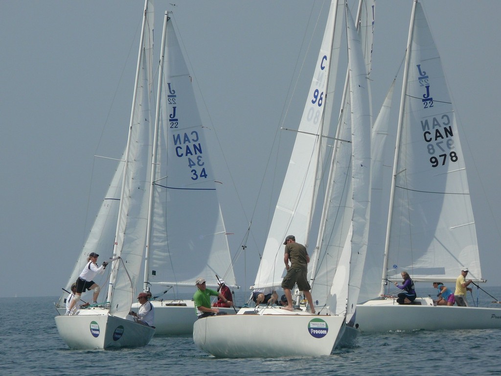 T22s at the Windward Mark - Toronto & Area Hospice Regatta (TAHR) &copy; Dave McGuire