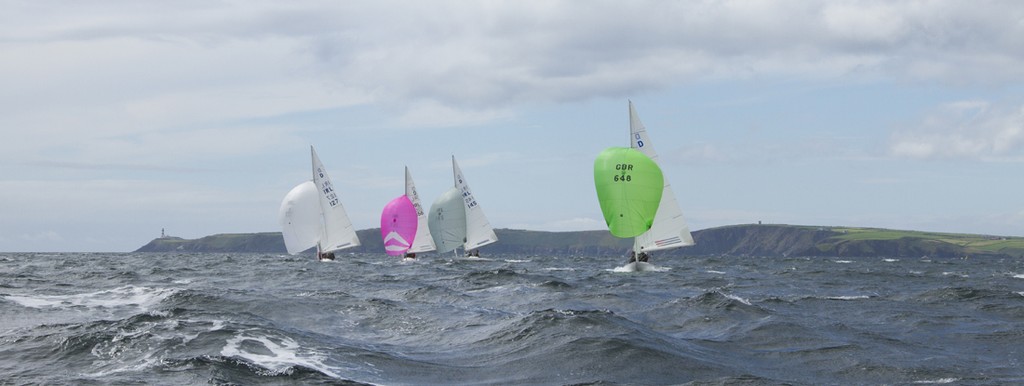 2011 Irish Dragon National Championship held on the open waters off the Old Head of Kinsale - Brewin Dolphin Dragon Gold Cup 2012 photo copyright Kinsale Yacht Club taken at  and featuring the  class