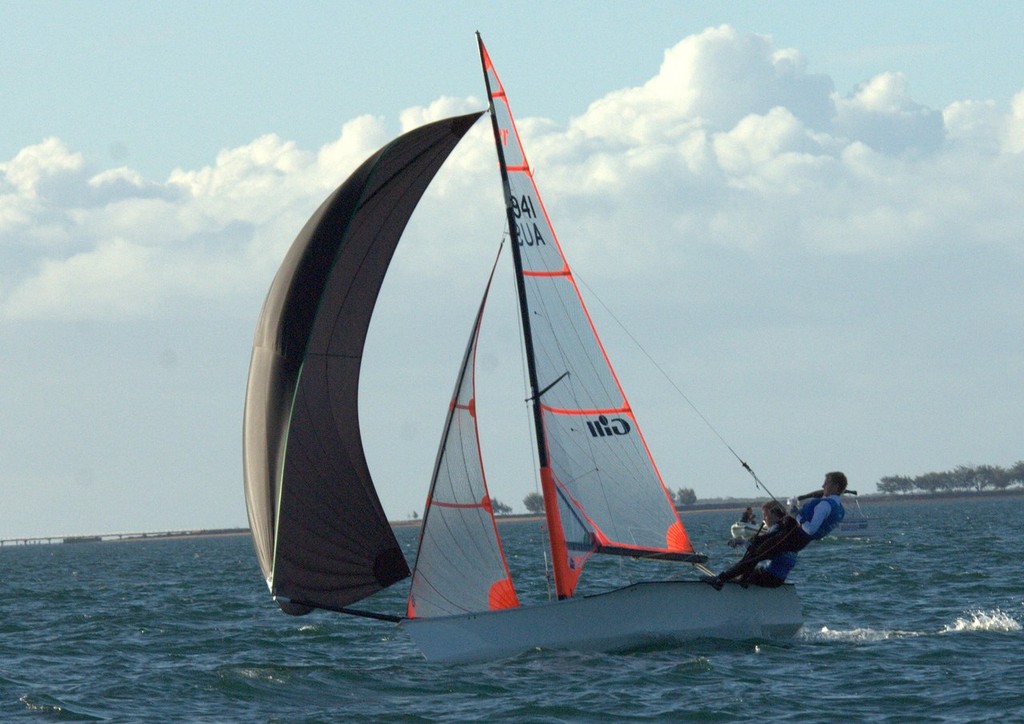 AUS 1941 Michael Koerner and Nathan Judges,  NSW Youth Sailing Team - 2012 AUS Mid-Winter Youth Championships © David Price