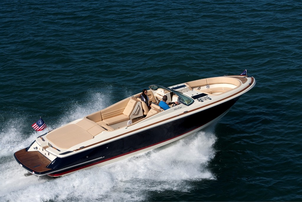 From any angle, the latest Chris-Craft creation looks the goods.  - Chris Craft Launch 32 photo copyright Forest Johnson taken at  and featuring the  class
