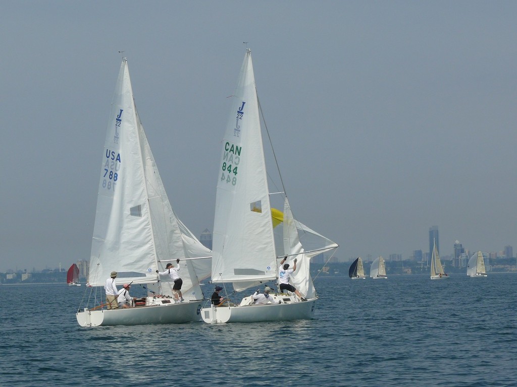 Raising the Spinnacker - Toronto & Area Hospice Regatta (TAHR) &copy; Dave McGuire