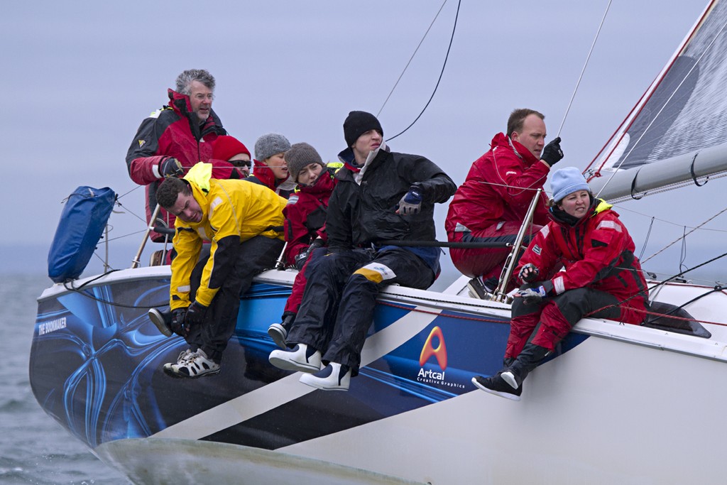 Attention for everyone on board The Bookmaker. - Helly Hansen Winter Series ©  Alex McKinnon Photography http://www.alexmckinnonphotography.com