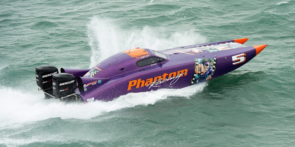 Mick Walker and Gary Smith have 'Phantom' truly humming and have shot to th top of the leader board for the Supercat 400 class after three wins from three starts. - OSC championships photo copyright Andrew Gricks http://www.andrewgricksphotography.com taken at  and featuring the  class