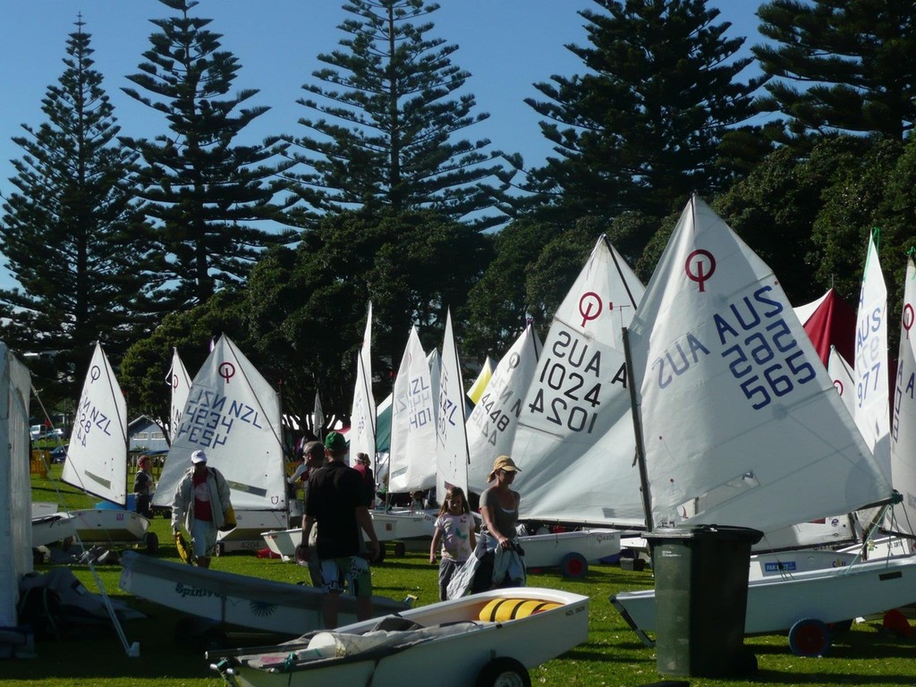 Day 1 of the 2012 Toyota Optimist Nationals photo copyright SW taken at  and featuring the  class