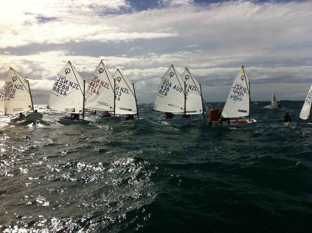2012 Toyota Optimist Nationals, New Plymouth photo copyright SW taken at  and featuring the  class
