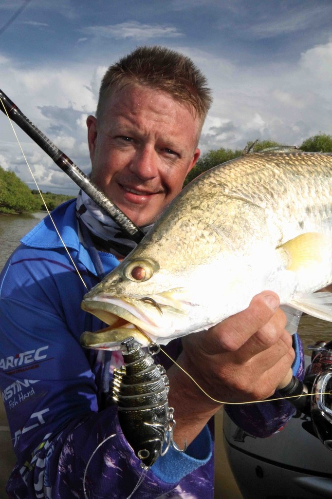 Multi jointed lures such as this Bolt Alive work extremely well. © Jarrod Day