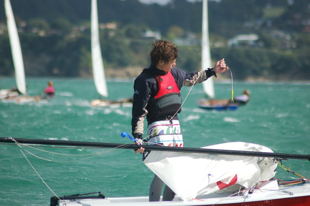 Day 2, 2012 Starling Nationals, Murrays Bay photo copyright Brian Haybittle taken at  and featuring the  class