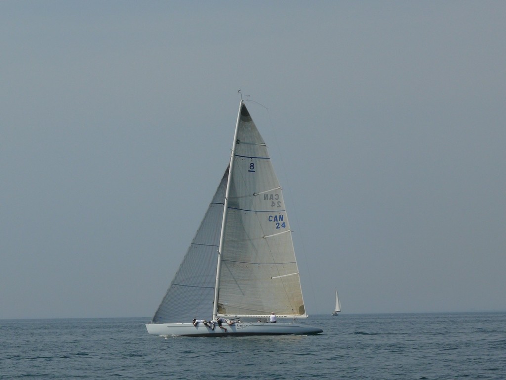 Hanging out on an 8 Metre - Toronto & Area Hospice Regatta (TAHR) &copy; Dave McGuire