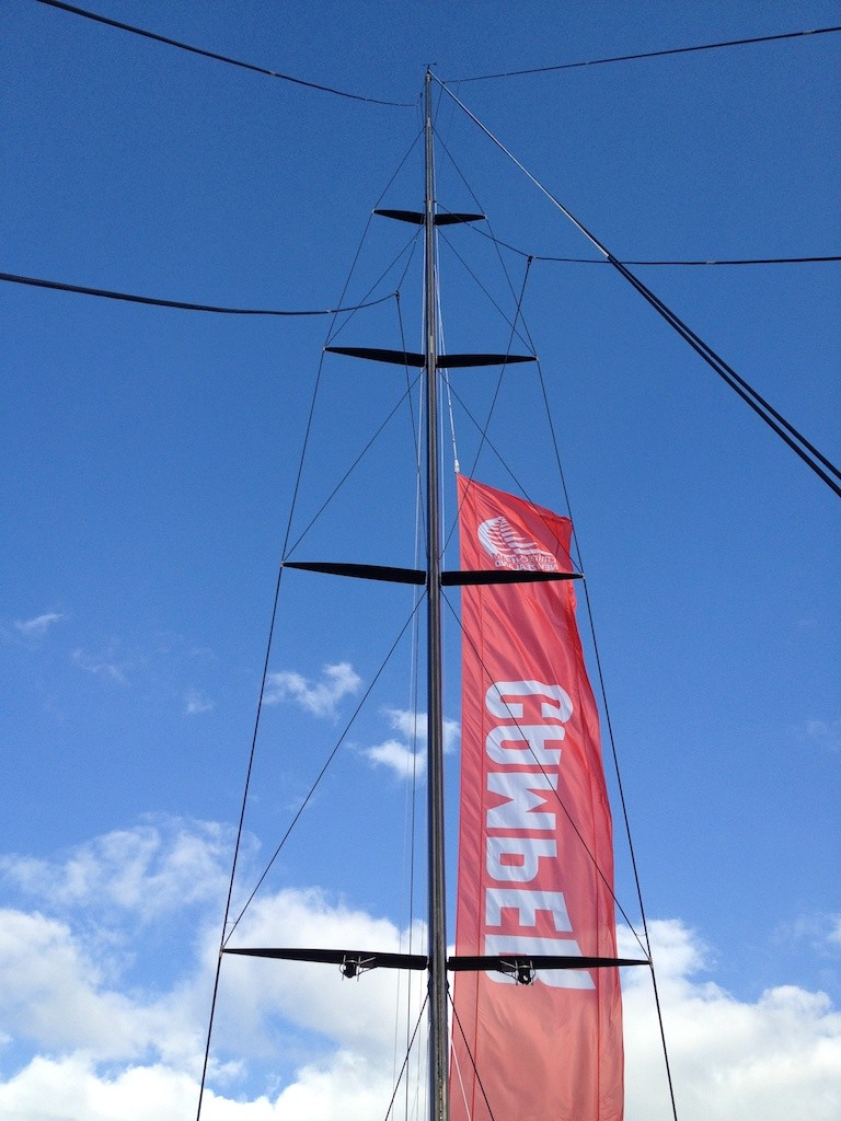 Campers mast, boat open day. Credit: Greg Mulvaney/www.gregmulvaney.com - Volvo Ocean Race 2011 - 2012 photo copyright Greg Mulvaney - copyright http://www.gregmulvaney.com taken at  and featuring the  class