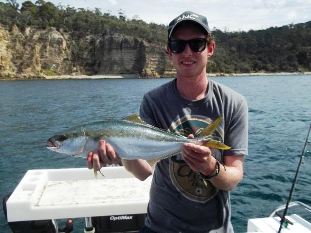 A southern Kingfish photo copyright Carl Hyland - copyright taken at  and featuring the  class