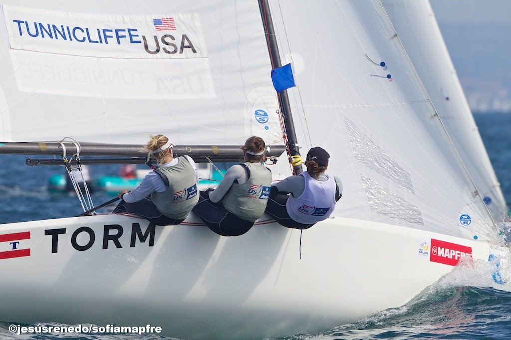 Anna Tunnicliffe © Jesus Renedo / Sofia Mapfre http://www.sailingstock.com