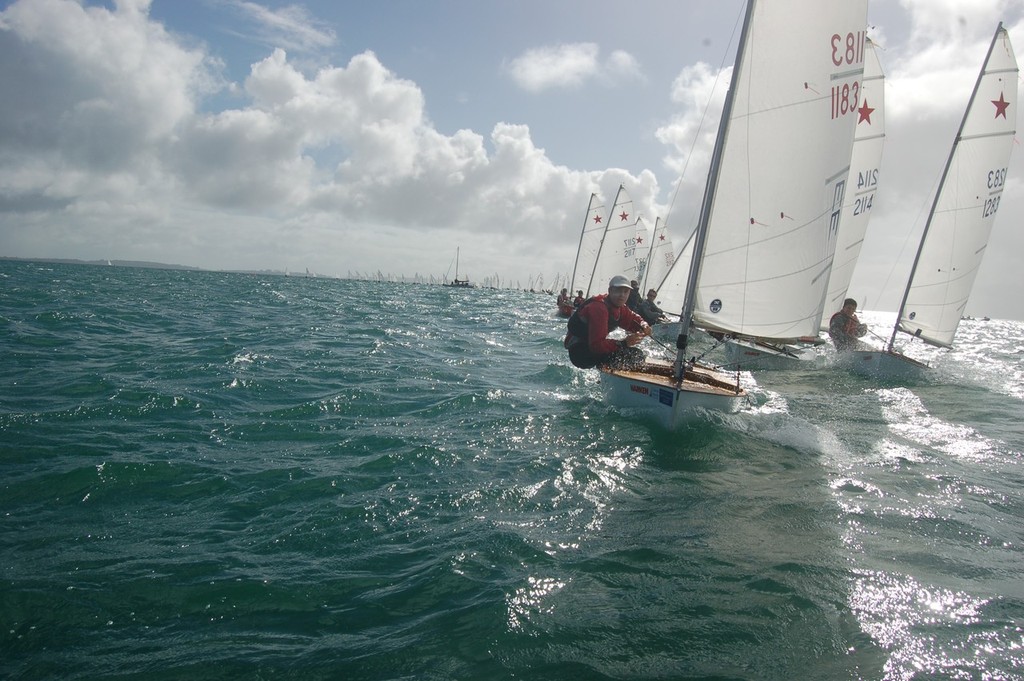 Day 2, 2012 Starling Nationals, Murrays Bay photo copyright Brian Haybittle taken at  and featuring the  class