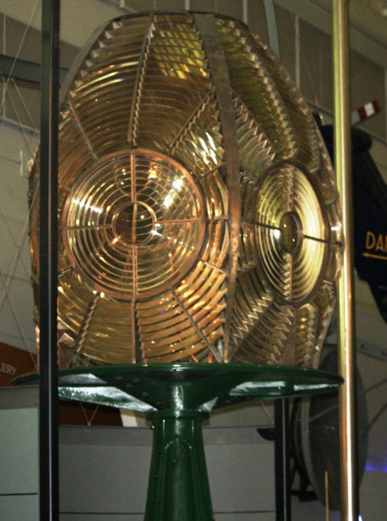 The Tasman Light lens at the Maritime Museum, Darling Harbour. photo copyright Carl Hyland taken at  and featuring the  class