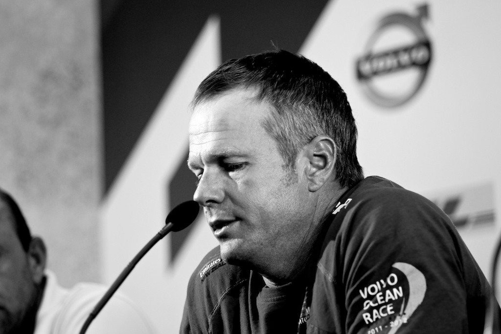 Chris Nicholson - Camper/Emirates Team NZ - Volvo Ocean Race 2012 © Howard Wright /IMAGE Professional Photography http://www.imagephoto.com.au