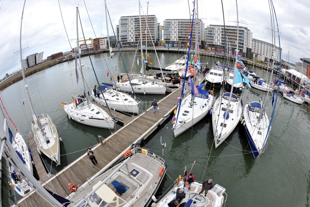 The Belfast Harbour inaugural ’Lough to Lagan’ flotilla  © Neil O'Hagan