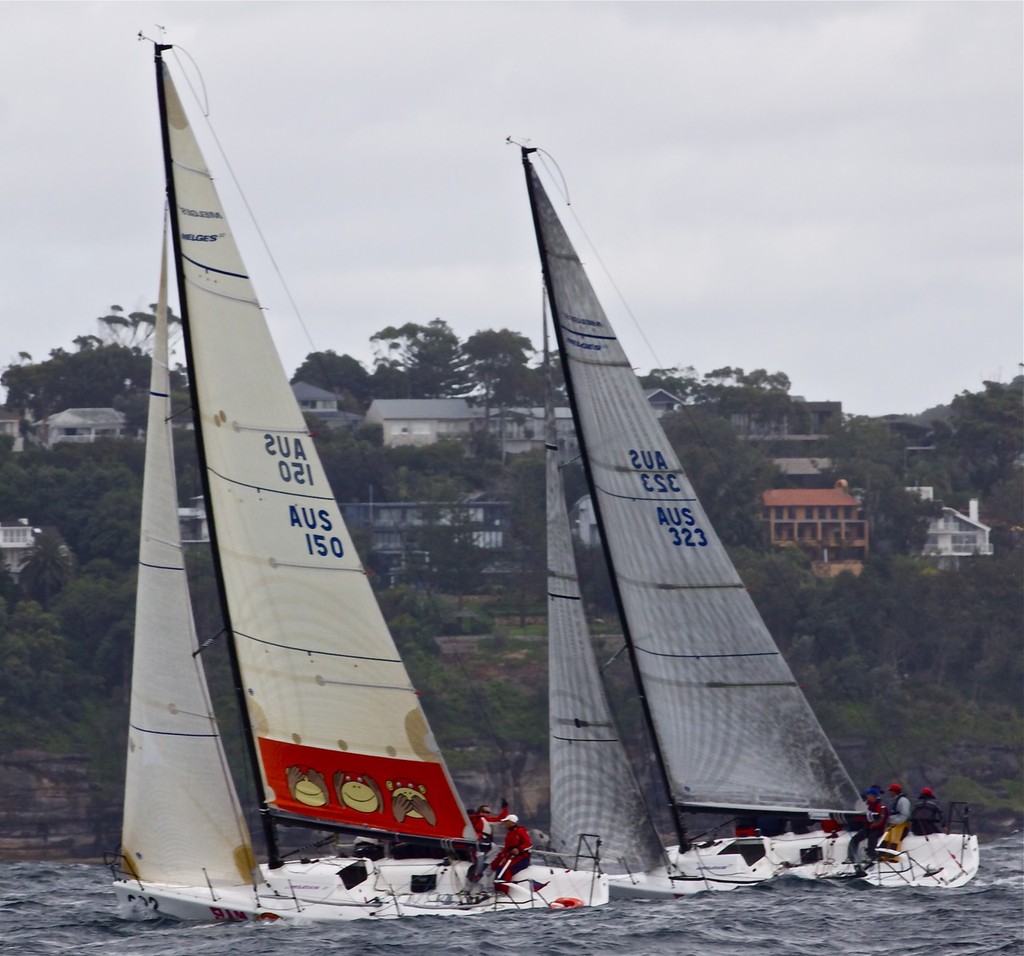 The Business powered by Easy Tiger Racing with Rock n Roll - 2012 Melges 32 Australian Championship © Lulu Roseman