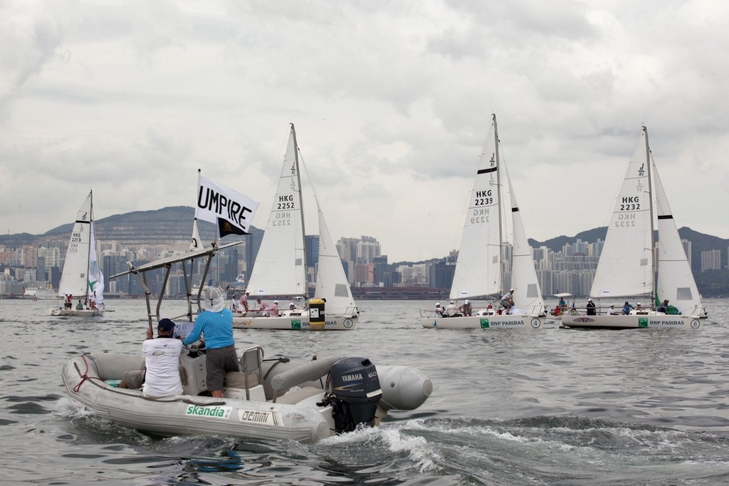 BNP Paribas Match Racing International 2012 ©  RHKYC/Guy Nowell http://www.guynowell.com/