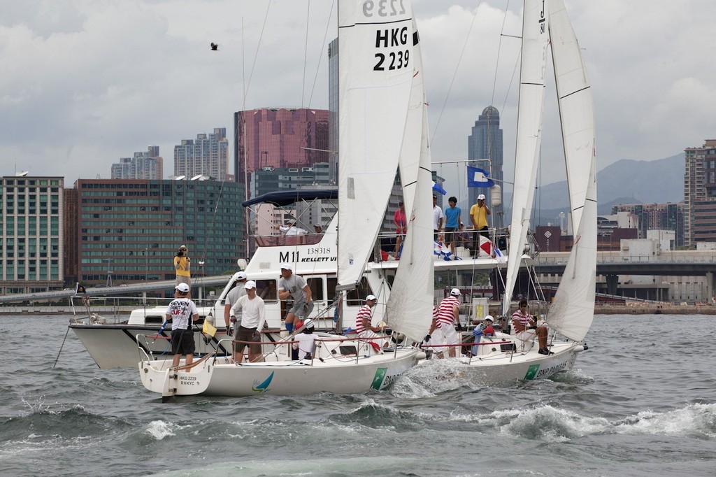 BNP Paribas Match Racing International 2012 ©  RHKYC/Guy Nowell http://www.guynowell.com/