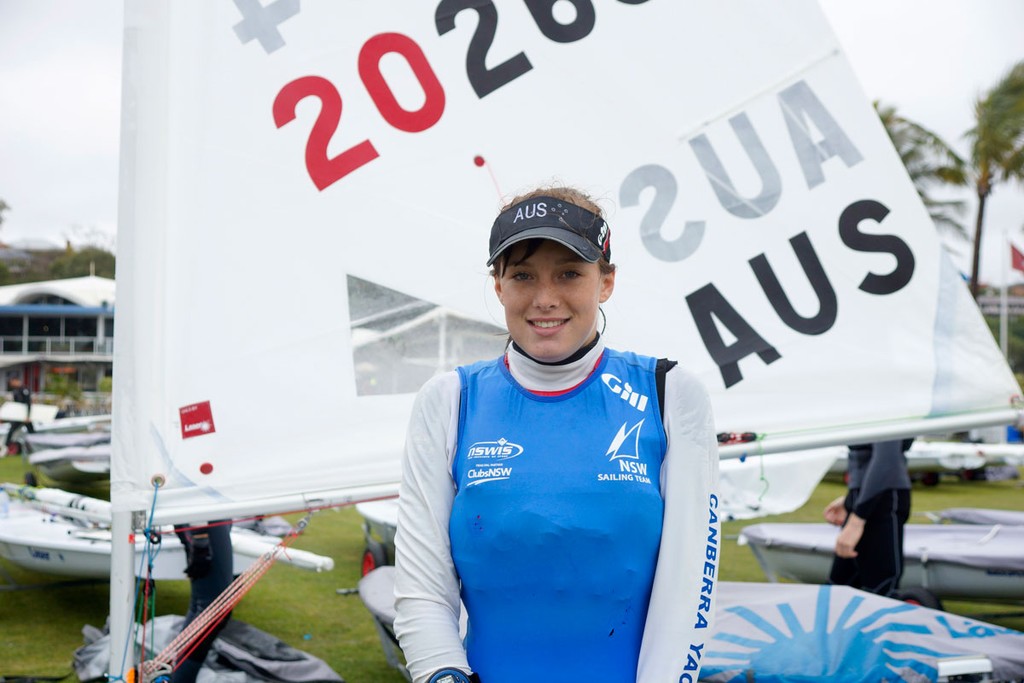 Day 1 - Laser Radial Youth World Championships 2012 photo copyright Royal Queensland Yacht Squadron taken at  and featuring the  class