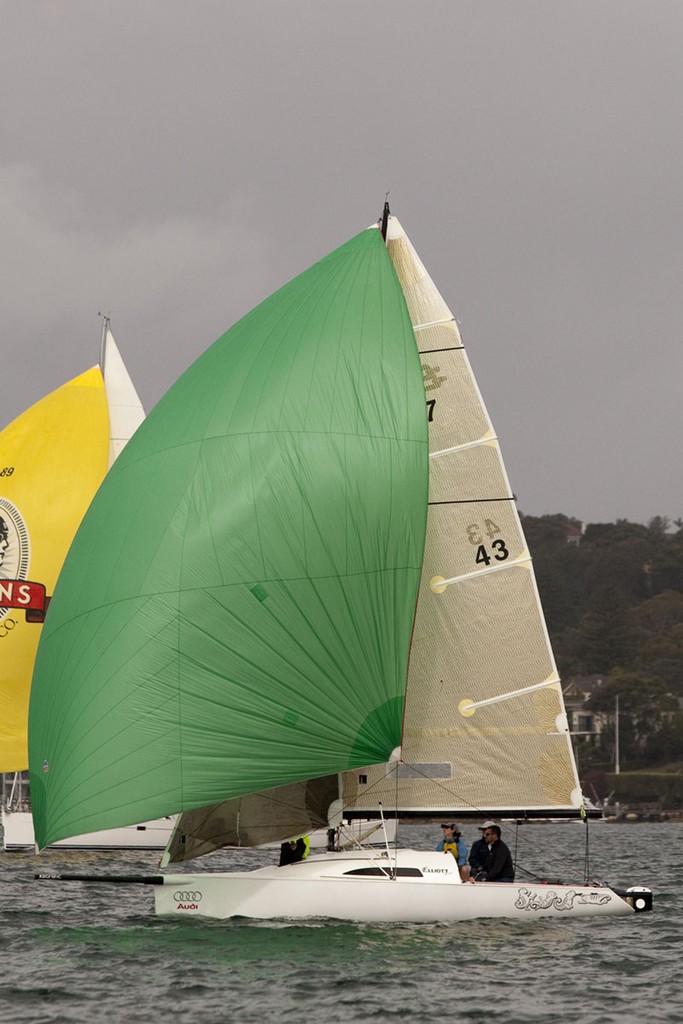 Chameleon won Division K - Audi Winter Series 2012 photo copyright David Brogan www.sailpix.com.au taken at  and featuring the  class