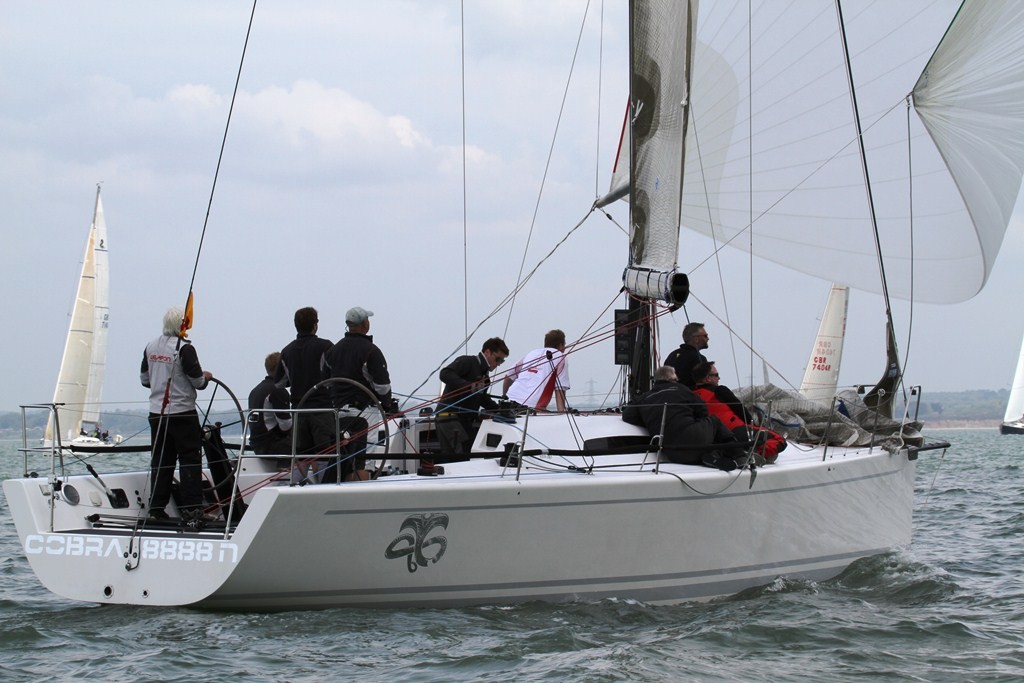 Cobra, Vice Admirals Cup - Brewin Dolphin Commodores’ Cup 2012 photo copyright Fiona Brown http://www.fionabrown.com taken at  and featuring the  class