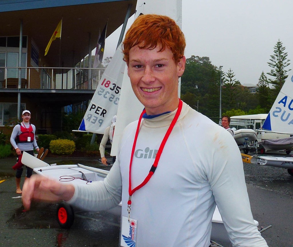 Daniel Smith - Laser Radial Mens World Championship 2012 © Alaine Neilson /RQYS http://www.rqys.com.au/