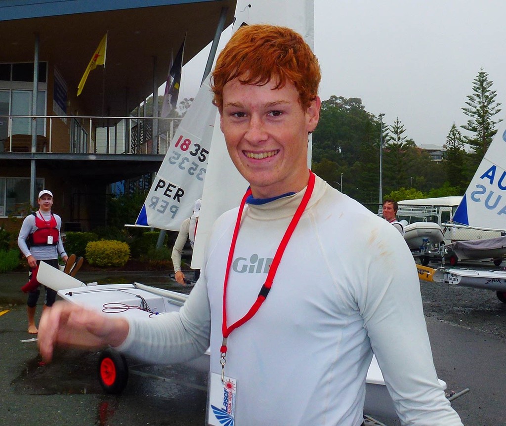 Daniel Smith - Laser Radial Mens World Championship 2012 photo copyright Alaine Neilson /RQYS http://www.rqys.com.au/ taken at  and featuring the  class