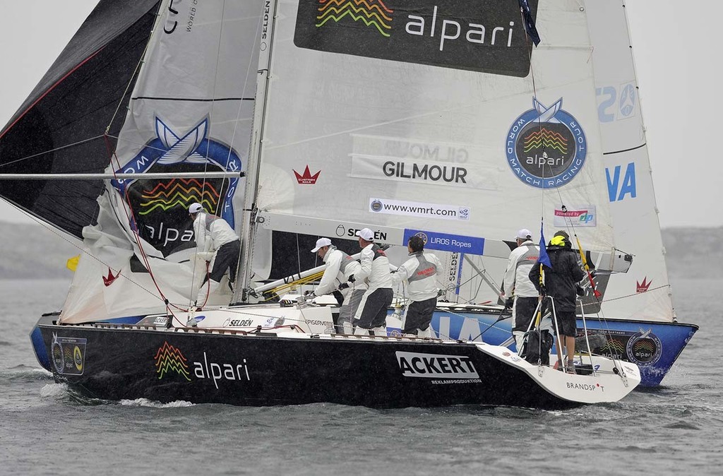 Alpari World Match Racing Tour - STENA Match Cup Sweden Day 6 © 2012 Rick Tomlinson/AWMRT
Quarter Finals Friday  July 6
 photo copyright Rick Tomlinson /AWMRT http://www.wmrt.com taken at  and featuring the  class