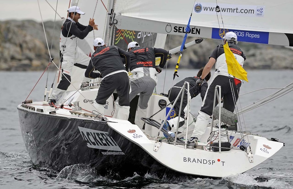 Alpari World Match Racing Tour - STENA Match Cup Sweden Day 6 © 2012 Rick Tomlinson/AWMRT
Quarter Finals Friday  July 6
 photo copyright Rick Tomlinson /AWMRT http://www.wmrt.com taken at  and featuring the  class