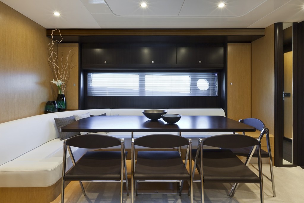 Dinette 2 photo copyright Ferretti S.p.A http://www.ferrettigroup.com taken at  and featuring the  class