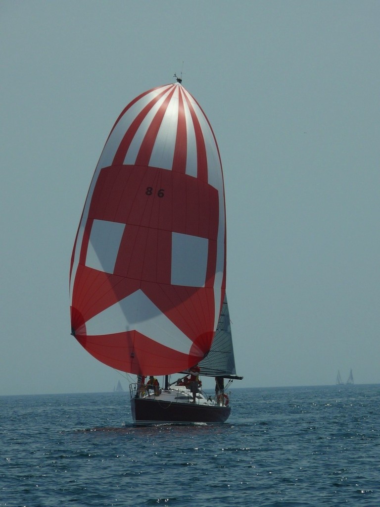 Angry Face racing for the finish line - Toronto & Area Hospice Regatta (TAHR) &copy; Dave McGuire