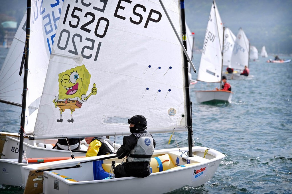 Garda Optimist Meeting 2012 © Giovanni De Sandre/ Fraglia Vela Riva http://www.fragliavelariva.it