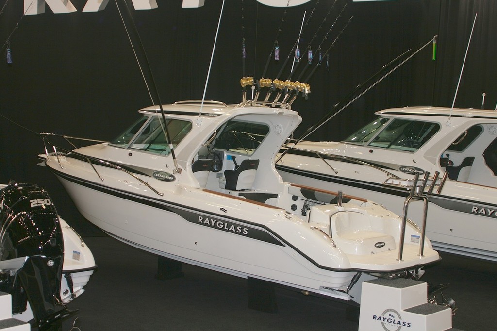 Rayglass enjoyed another successful Hutchwilco New Zealand Boat Show photo copyright Mike Rose taken at  and featuring the  class