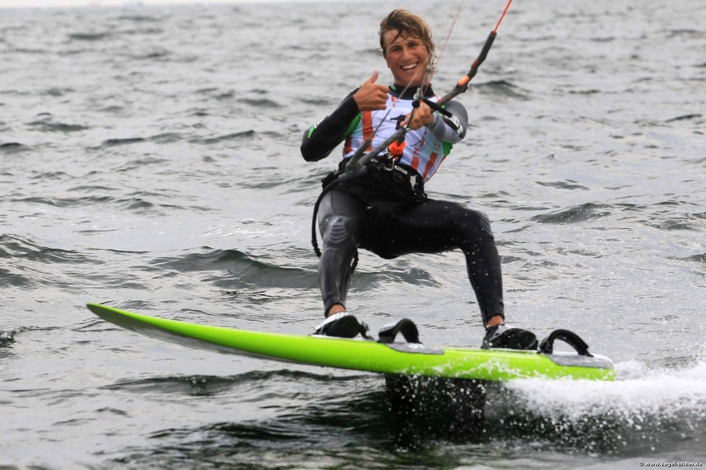 Kite Surfen - Florian Gruber - Kieler Woche 2012 photo copyright segel-bilder.de / Christian Beeck taken at  and featuring the  class