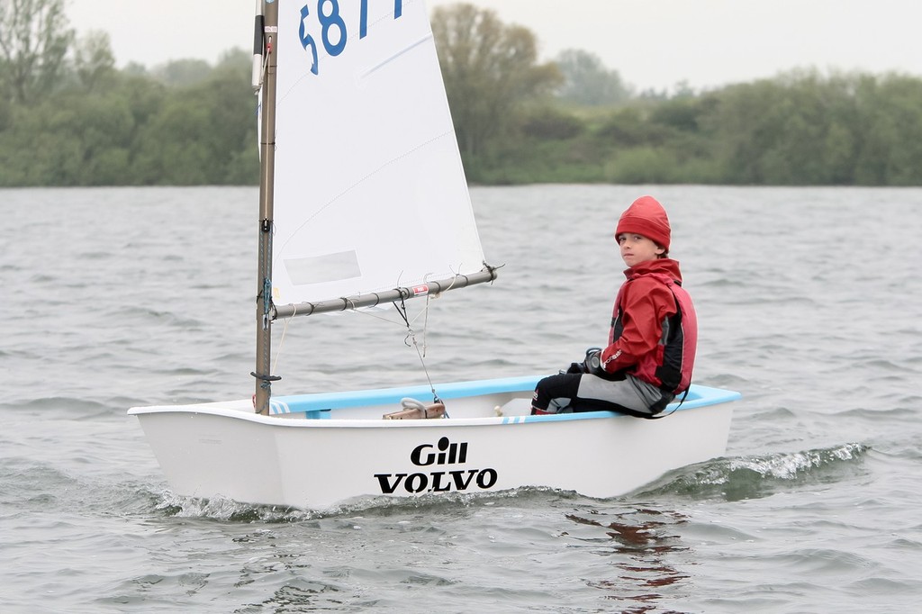 Haydn Sewell. Photo Credit Peter Newton - Volvo Gill Optimist Inland Championships 2012 photo copyright Peter Newton taken at  and featuring the  class