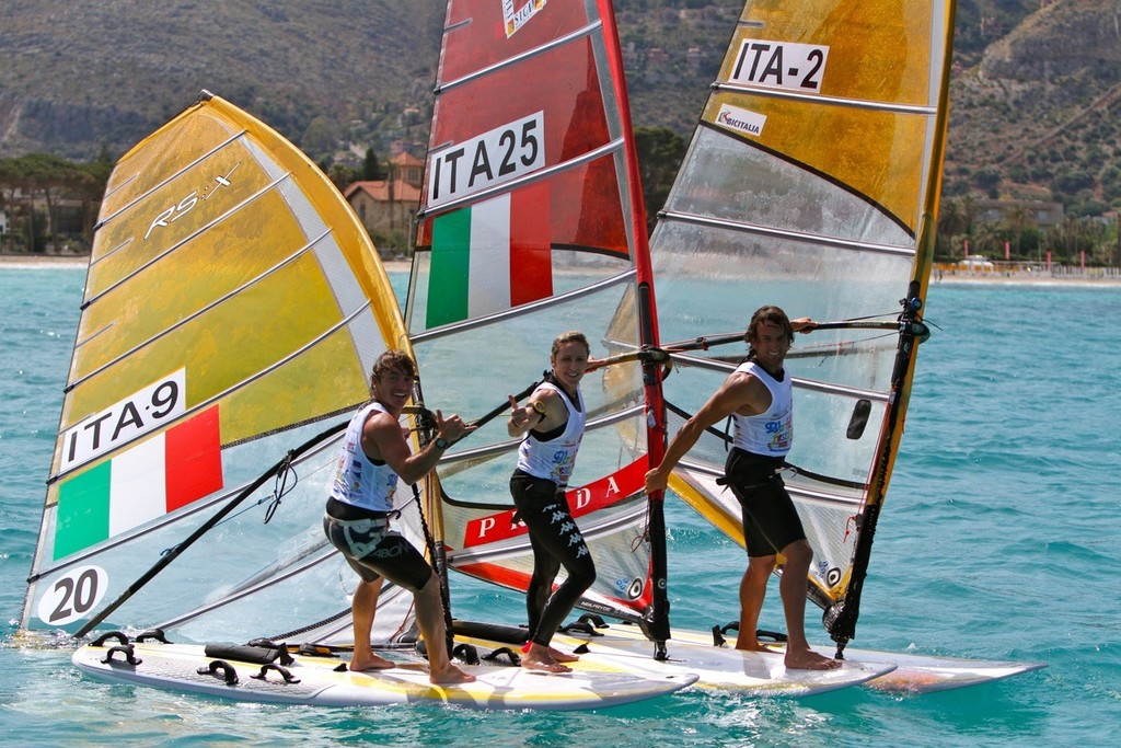 RS:X European Team Racing Day 3  - World Festival on the Beach 2012 ©  Icarus Sailing Media http://www.icarussailingmedia.com/