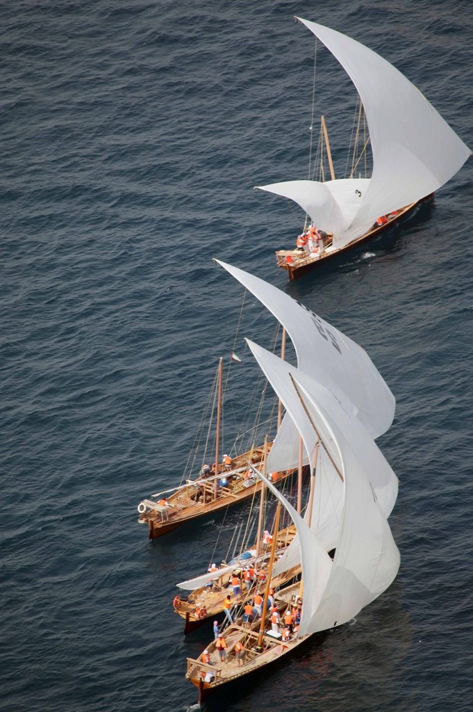 Dubai Traditional 60ft Dhow Sailing Race 2012 © DIMC