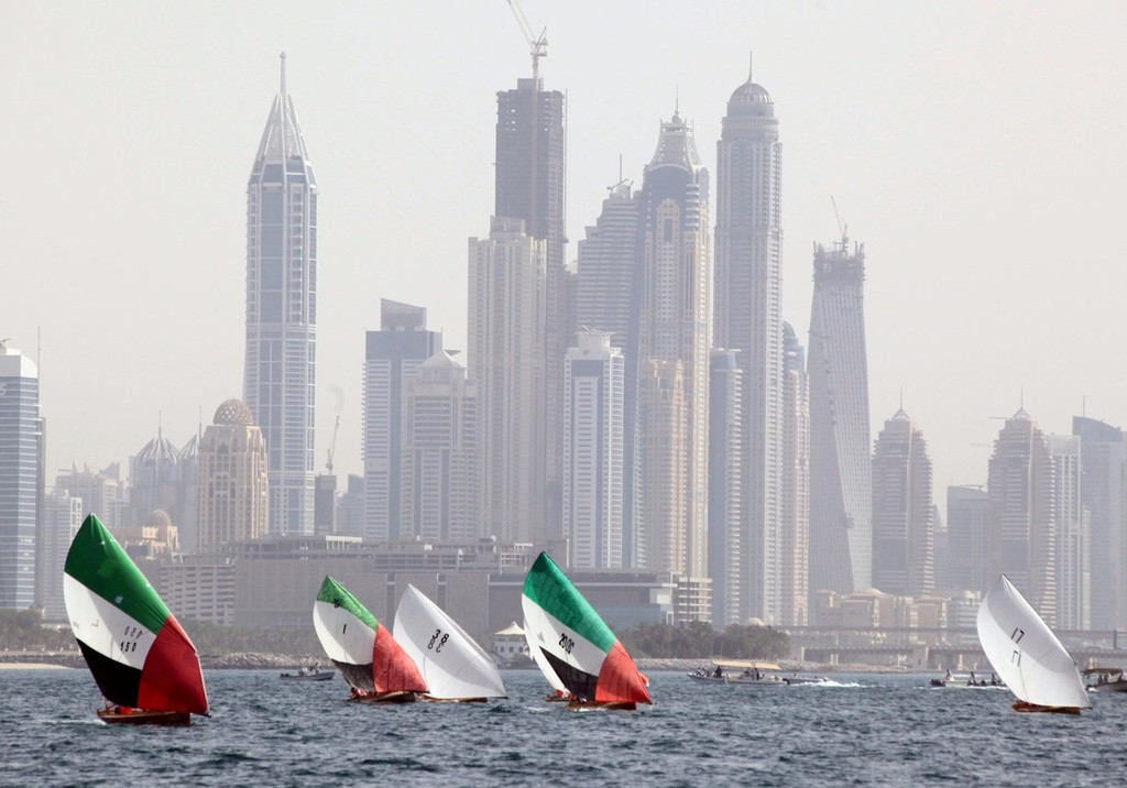 Dubai Sailing Cup 2012 22ft Dhow Race  © DIMC