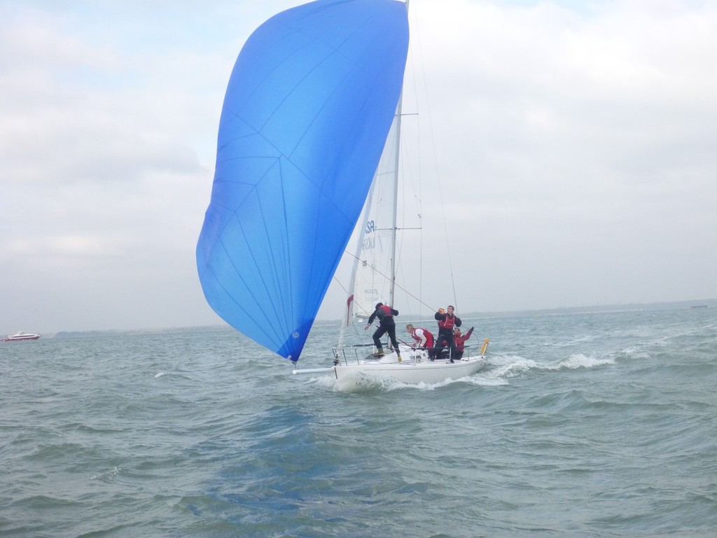 J80’s in action - British Keelboat Academy 2012 photo copyright RYA/UKSA taken at  and featuring the  class