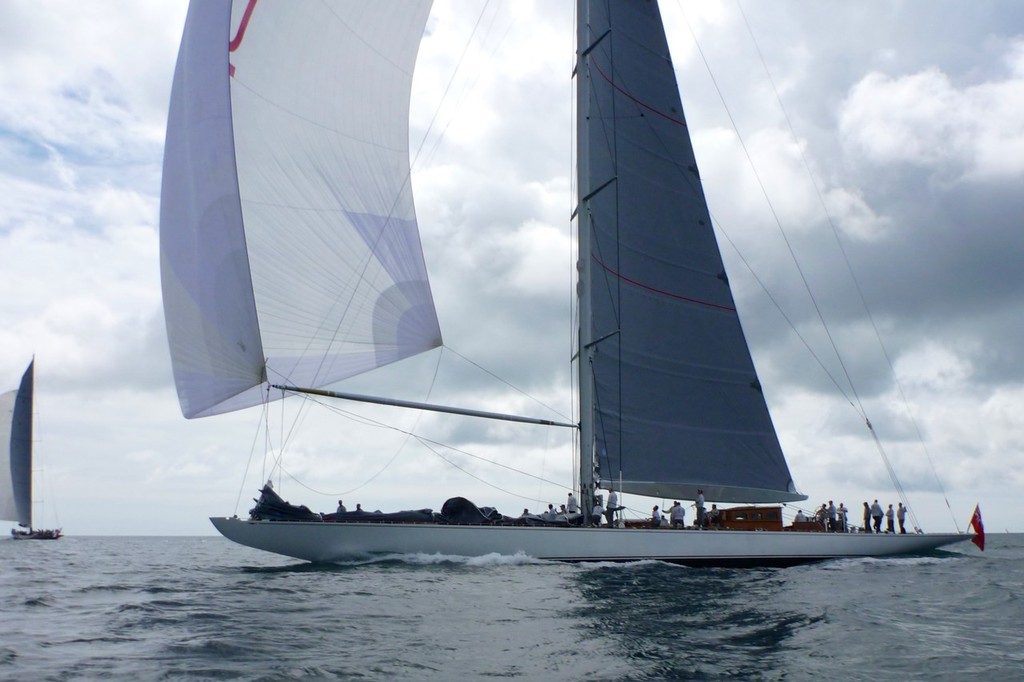 Ranger - J class, Falmouth, England, June 24, 2012 photo copyright J Class Association taken at  and featuring the  class