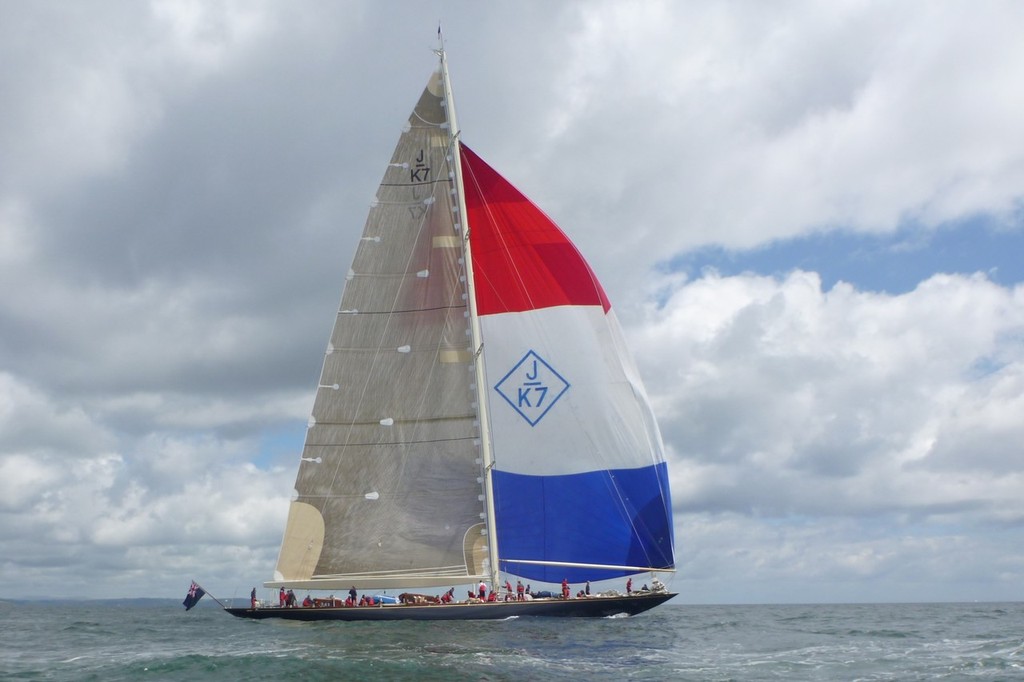 Valsheda - J class, Falmouth, England, June 24, 2012 photo copyright J Class Association taken at  and featuring the  class