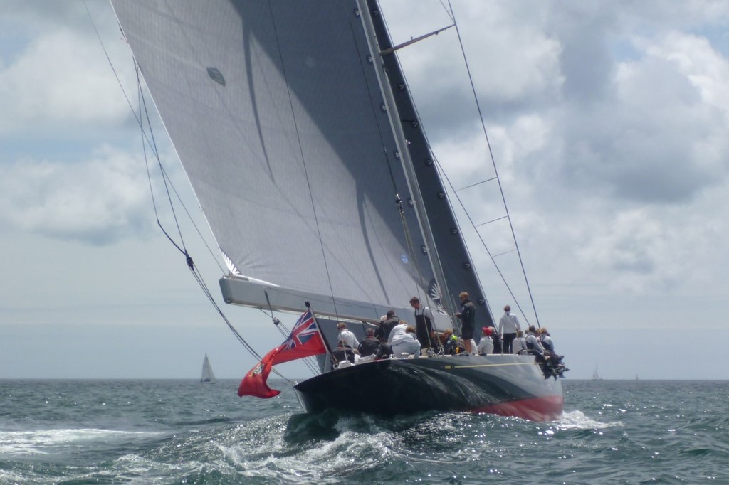 Lionheart - J class, Falmouth, England, June 24, 2012 photo copyright J Class Association taken at  and featuring the  class