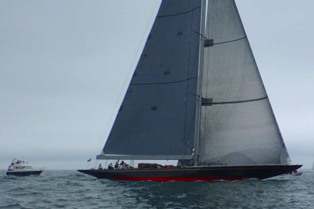 Rainbow - Day 1 - J class UK Series, Falmouth photo copyright J Class Association taken at  and featuring the  class