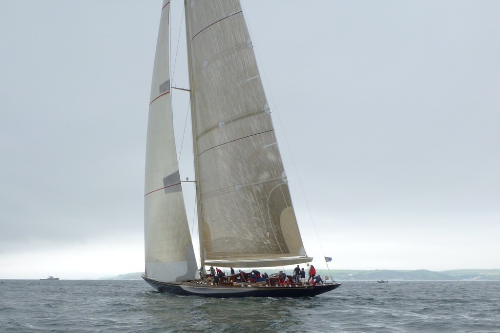 Valsheda - Day 1 - J class UK Series, Falmouth photo copyright J Class Association taken at  and featuring the  class